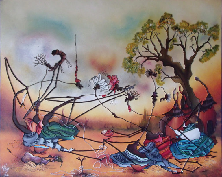 SAVADOGO Idrissa - 100 x 82 cm