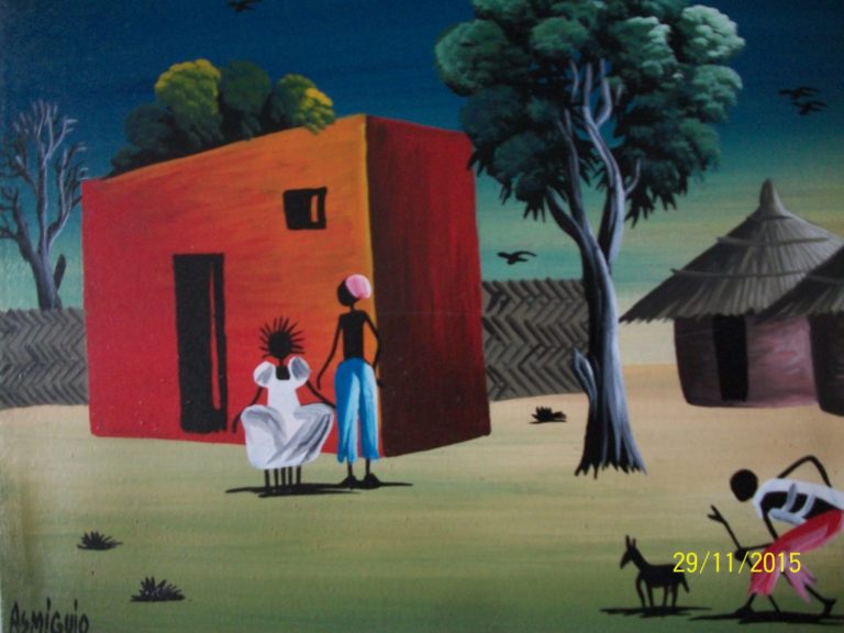 ZOUNGRANA Assami dit "Asmiguio" - 28 x 22 cm