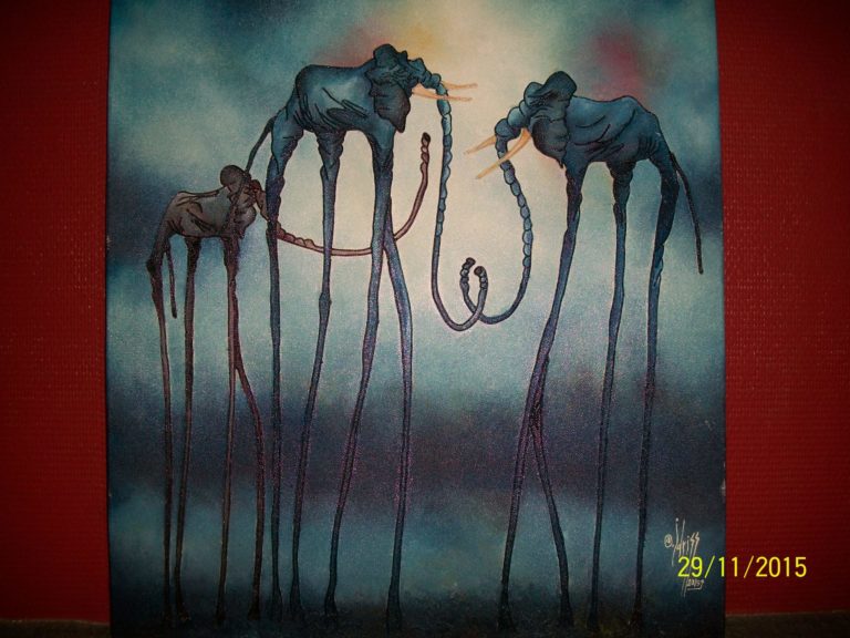 SAVADOGO Idrissa - 60 x 55 cm