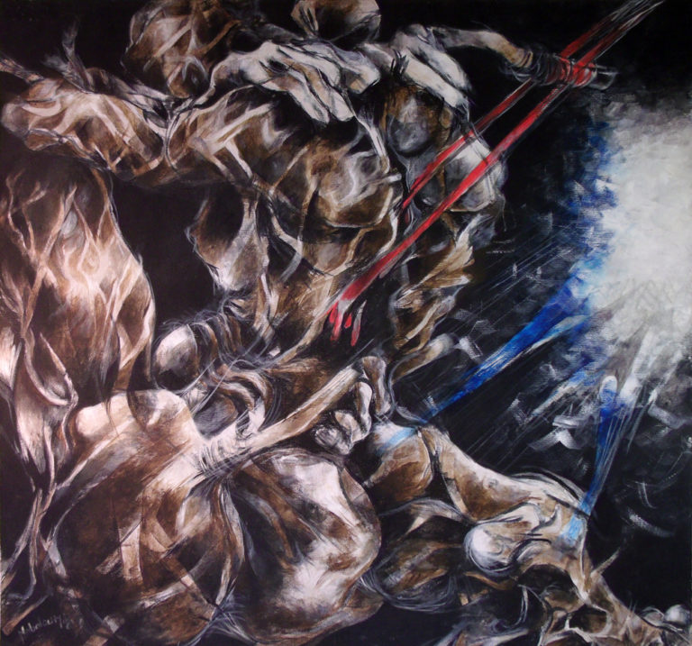 NABALOUM Boureima - 80 x 80 cm