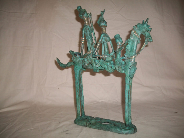 SAVADOGO Harouna dit "Billy" - Cheval vert